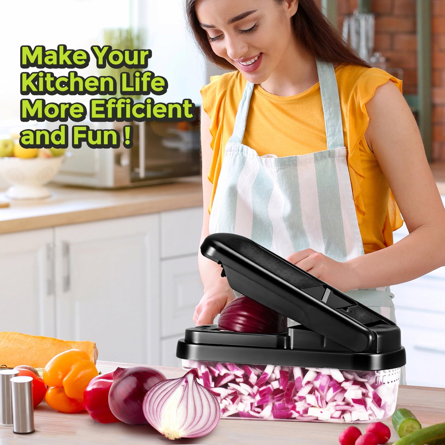 12-in-1 Multifunctional Vegetable Chopper