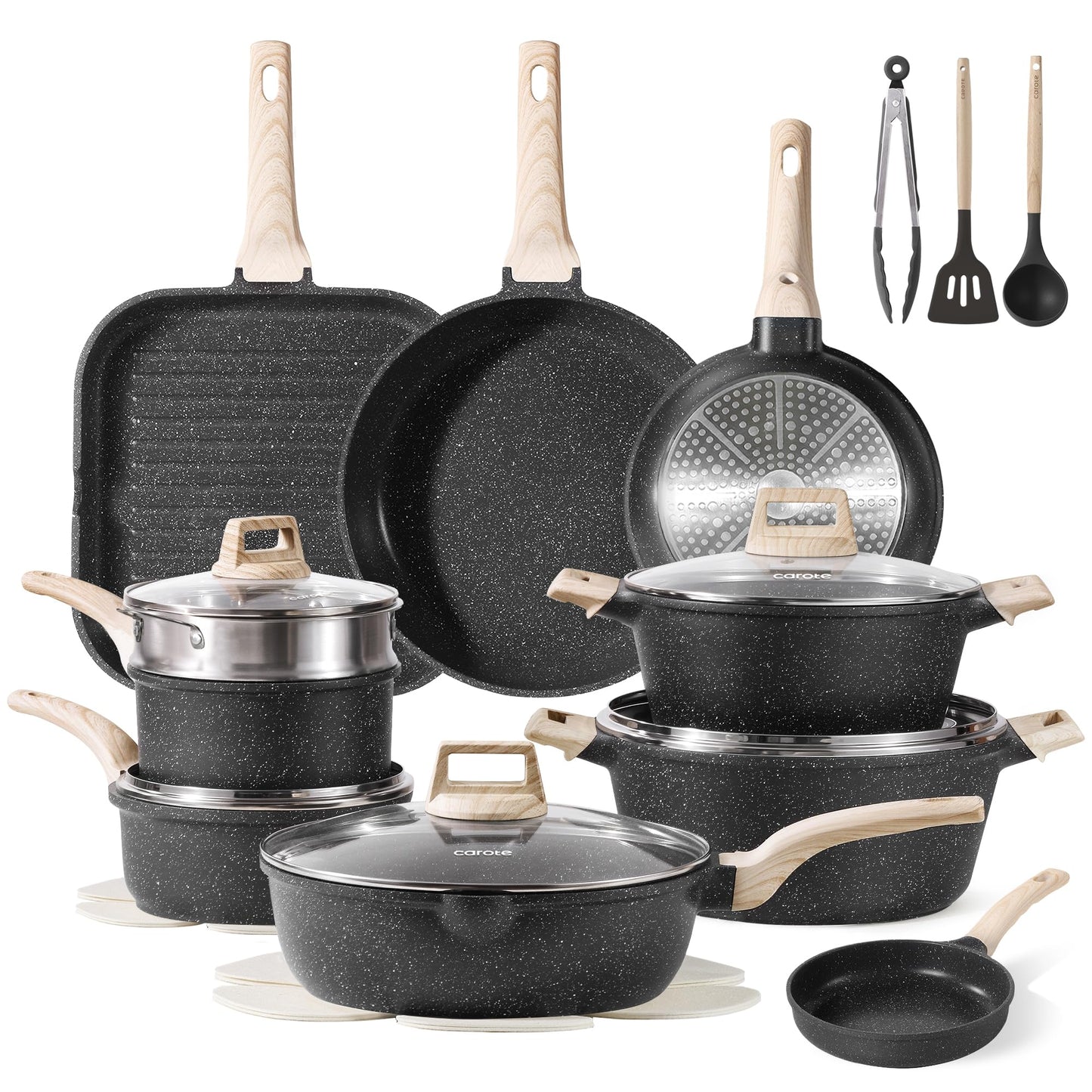 Non Stick Pots and Pans Cookware Set