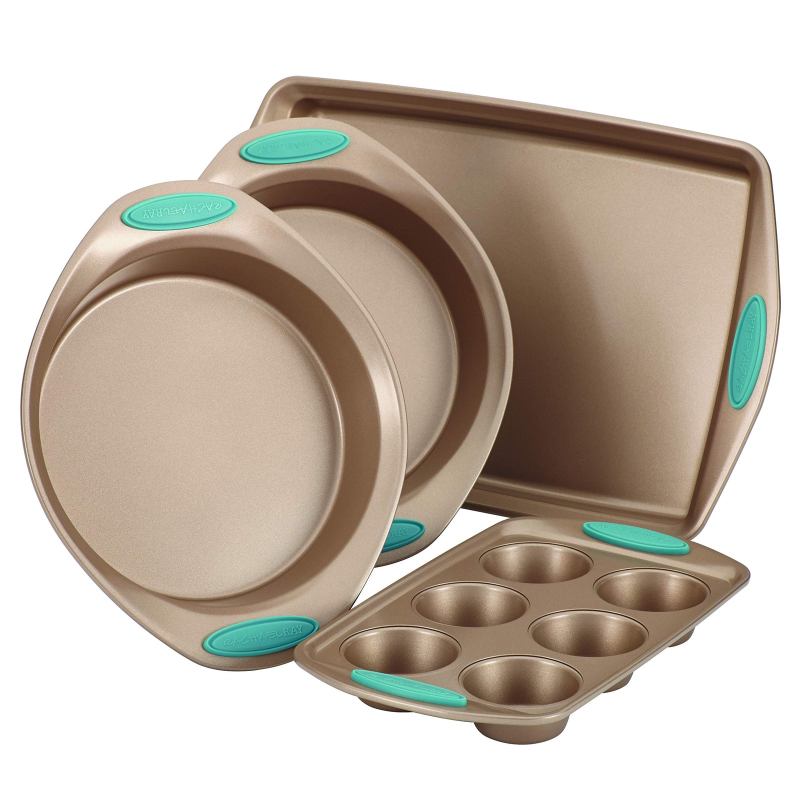 Rachael Ray Cucina Bakeware Set,Cupcake pan
