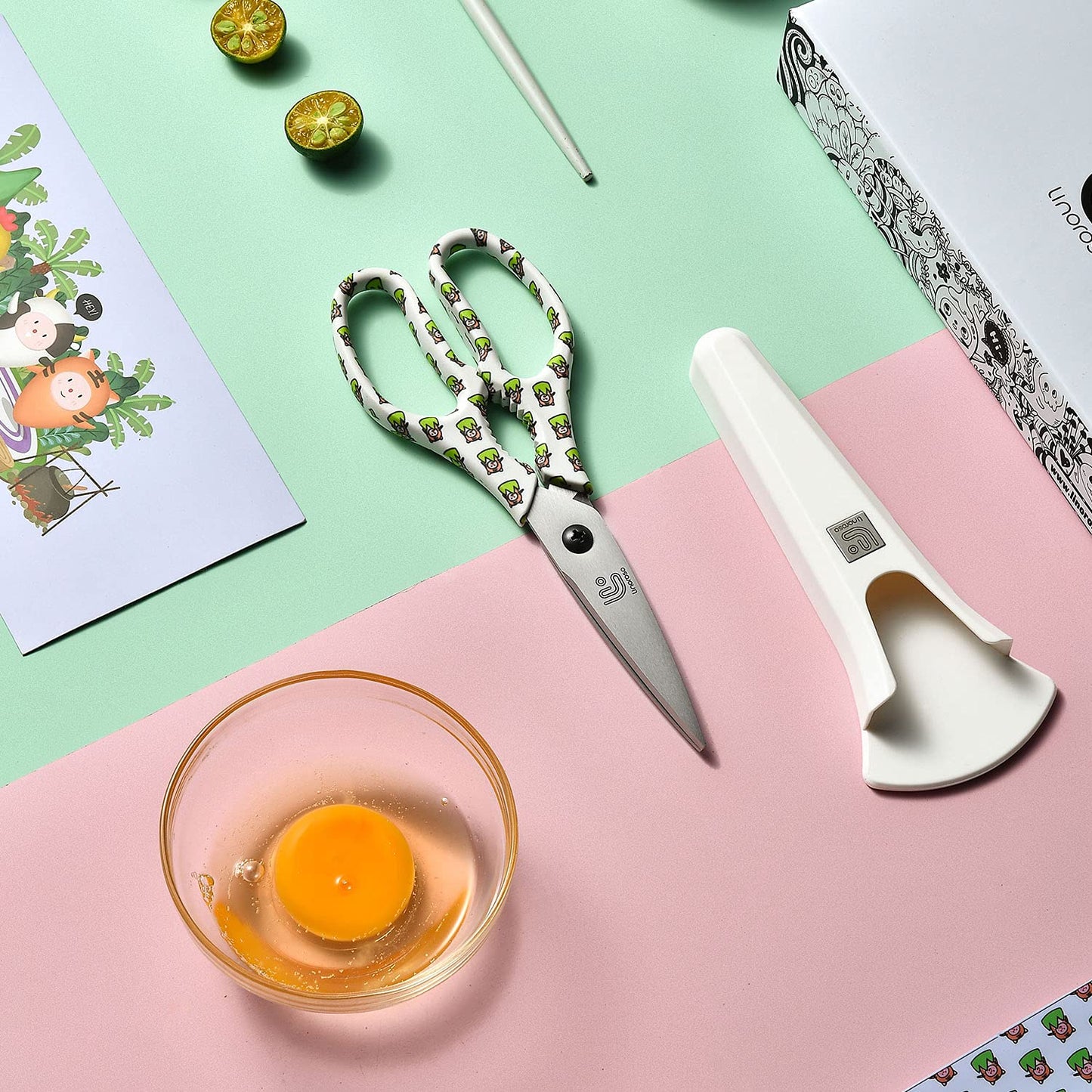 All Purpose Kitchen Scissors with Holder