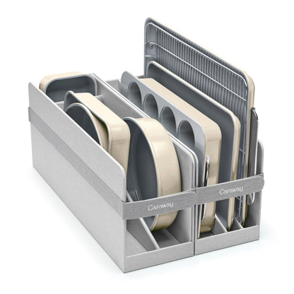 Ceramic Nonstick Bakeware Set with Storage
