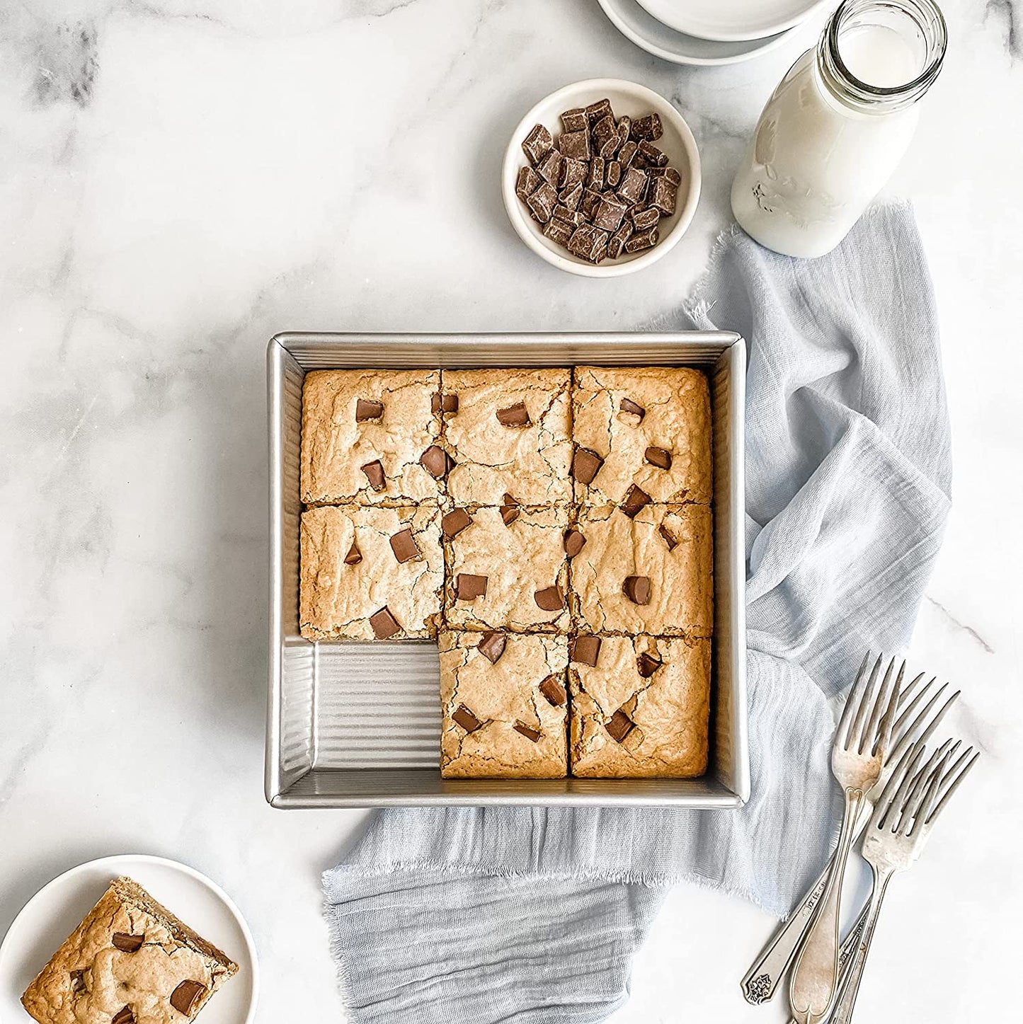 8-Inch Square Nonstick Cake Pan