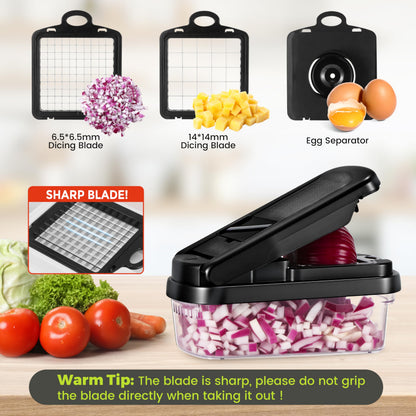 12-in-1 Multifunctional Vegetable Chopper
