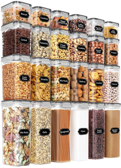 Airtight Food Storage Containers Set with Lids