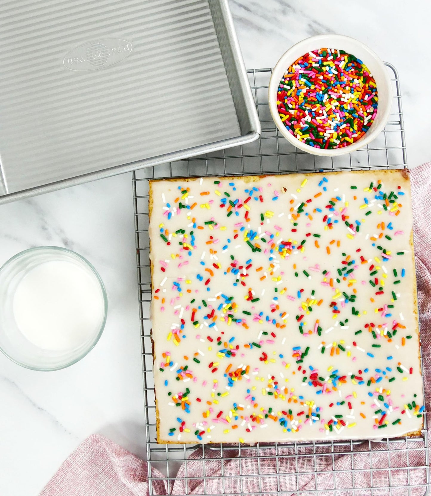 8-Inch Square Nonstick Cake Pan