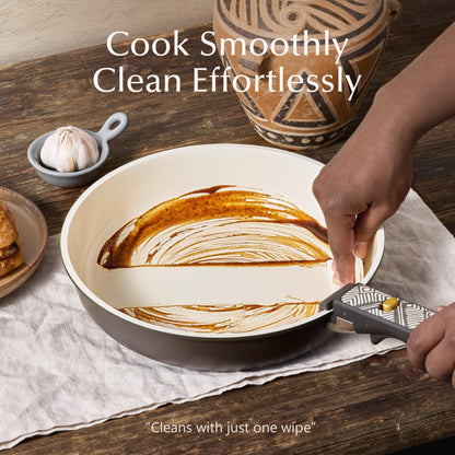 Ceramic Non Stick Cookware Set with Handles